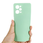 Phone Case for Xiaomi Redmi Note 12 Pro Speed 5G / Poco X5 Pro 5G Liquid Silicone Soft Lining Cover with Strap