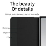 For Huawei Mate X3 5G Magnetic Auto-absorbed View Window PU Leather+PC Phone Case Stand Cover (without Pen Slot)