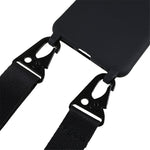 For Xiaomi Redmi Note 11 4G (Qualcomm) / Note 11S 4G Soft TPU Phone Case Matte Finish Anti-drop Cover with Wide Lanyard