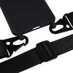 For Xiaomi Redmi Note 11 4G (Qualcomm) / Note 11S 4G Soft TPU Phone Case Matte Finish Anti-drop Cover with Wide Lanyard