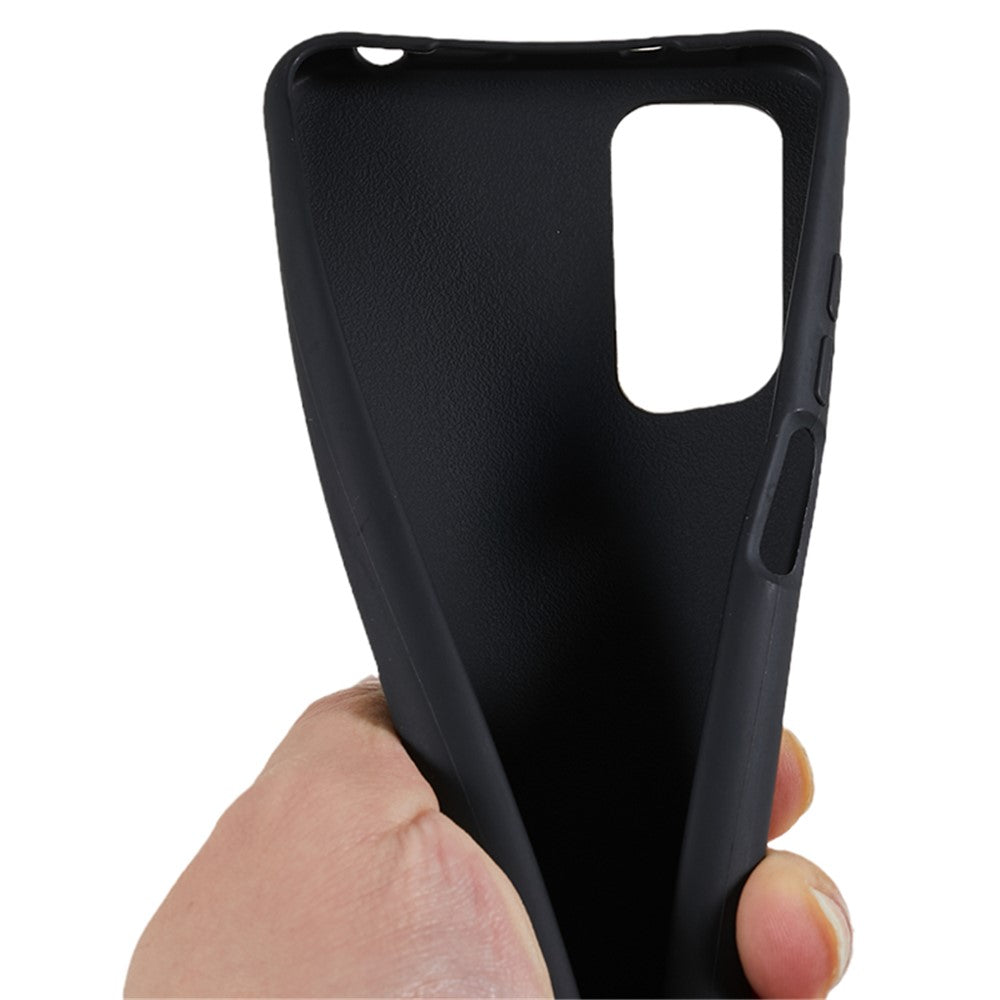 For Xiaomi Redmi Note 11 4G (Qualcomm) / Note 11S 4G Soft TPU Phone Case Matte Finish Anti-drop Cover with Wide Lanyard
