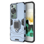 Huawei P60/P60 Pro mobilskal TPU+PC stötsäkert fodral med ringhållare och stöd