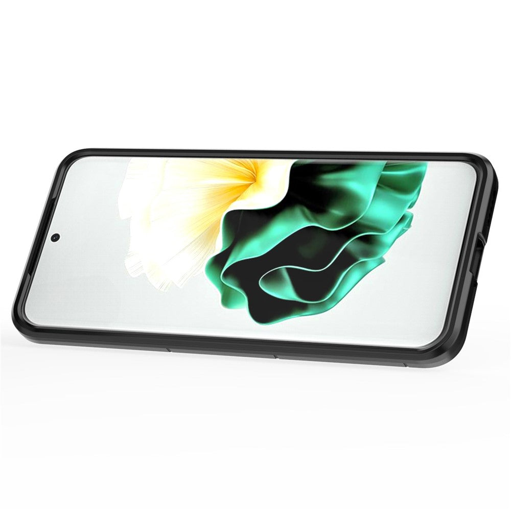 Huawei P60/P60 Pro mobilskal TPU+PC stötsäkert fodral med ringhållare och stöd