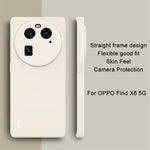 IMAK UC-4 Series Shockproof Phone Cover for Oppo Find X6 Flexible Straight Edge TPU Phone Case