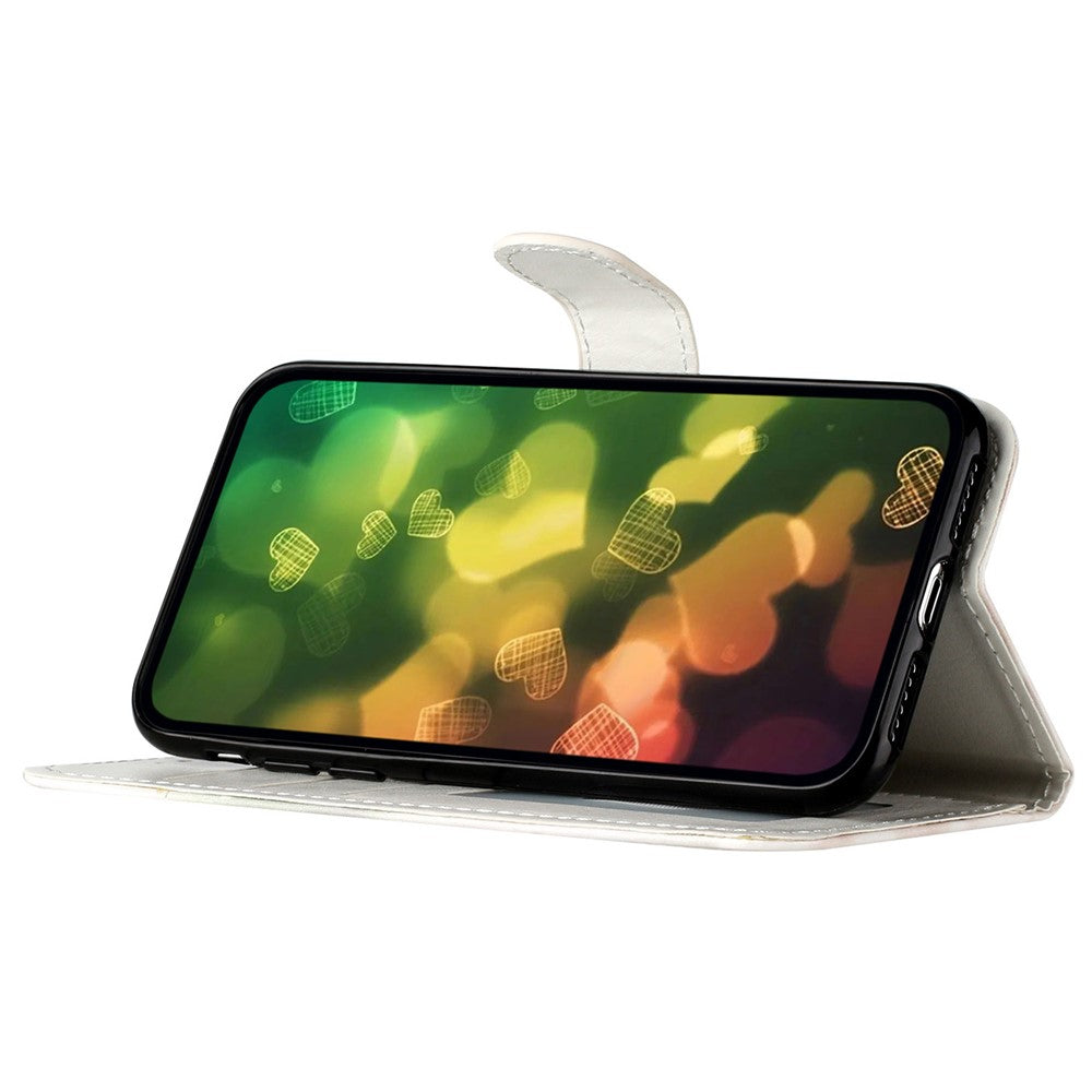 Xiaomi Poco X5 Pro 5G / Redmi Note 12 Pro Speed 5G / Note 12 Pro 5G Mönstertryck mobilskal PU-läder Plånboksfodral