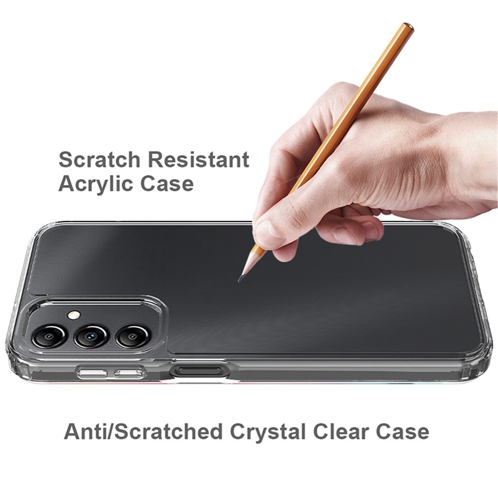 Samsung Galaxy A24 4G (162,1 x 77,6 x 8,3 mm) Reptåligt mobilskal Akryl TPU Kristallklart bakstycke