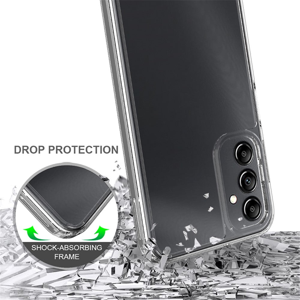 Samsung Galaxy A24 4G (162,1 x 77,6 x 8,3 mm) Reptåligt mobilskal Akryl TPU Kristallklart bakstycke