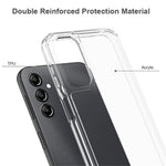 Samsung Galaxy A24 4G (162,1 x 77,6 x 8,3 mm) Reptåligt mobilskal Akryl TPU Kristallklart bakstycke
