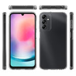 Samsung Galaxy A24 4G (162,1 x 77,6 x 8,3 mm) Reptåligt mobilskal Akryl TPU Kristallklart bakstycke