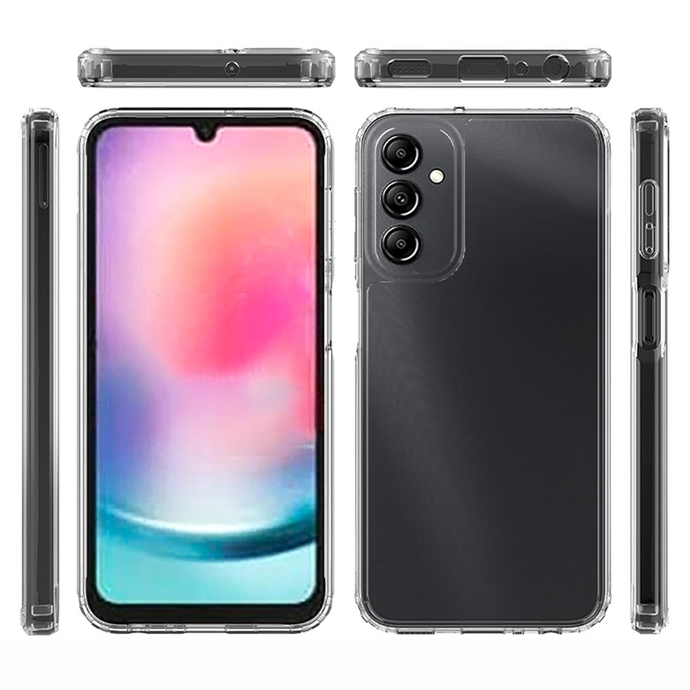 Samsung Galaxy A24 4G (162,1 x 77,6 x 8,3 mm) Reptåligt mobilskal Akryl TPU Kristallklart bakstycke