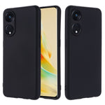 For Oppo Reno8 T 5G / A1 Pro 5G Liquid Silicone Soft Lining Cover Anti-Scratch Phone Case with Strap