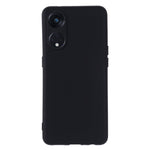 For Oppo Reno8 T 5G / A1 Pro 5G Liquid Silicone Soft Lining Cover Anti-Scratch Phone Case with Strap