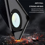 For Honor X9a 5G Stjernehimmel Mønster Telefoncover PC+TPU+Hærdet Glas Anti-ridse Cover