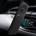 Oppo Find X6 Lines Printed Phone Case Reptåligt Läder + TPU-fodral