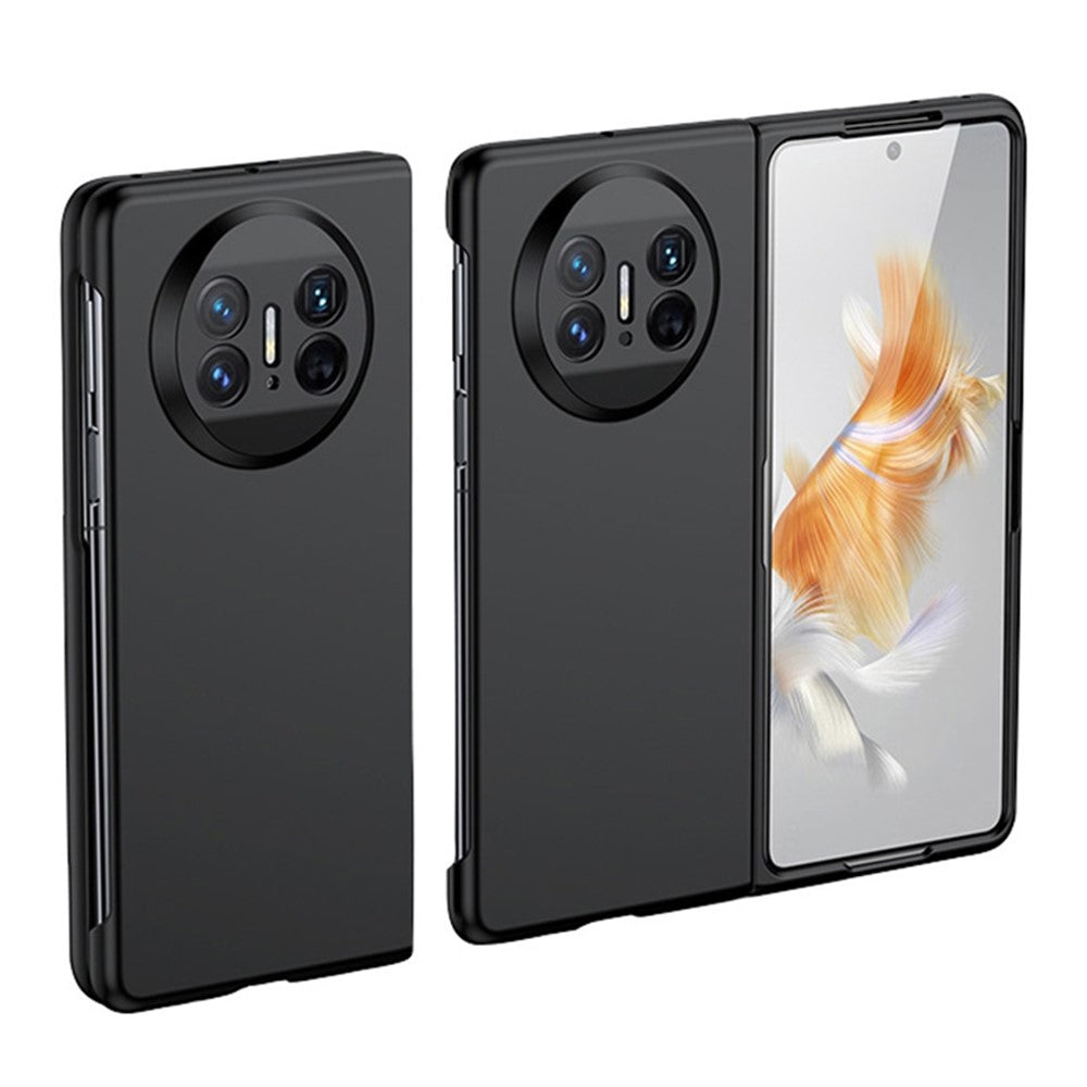 For Huawei Mate X3 5G Hard PC Skin-touch Phone Case Anti-drop Folding Phone Cover