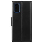 HANMAN Mill-serien för Samsung Galaxy S20 5G / 4G Läderfodral med stativ, plånbok, fallskyddande mobilfodral