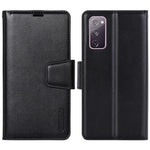 HANMAN Mill Series for Samsung Galaxy S20 FE 4G / FE 5G / S20 Lite / S20 FE 2022 Phone Case PU Leather Stand Wallet Cover