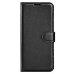For Samsung Galaxy A24 4G (162.1 x 77.6 x 8.3mm) PU Leather Wallet Shell Litchi Texture Phone Case Flip Stand Cover