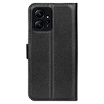 For Xiaomi Redmi Note 12 4G Litchi Texture PU Leather Wallet Anti-drop Shell Flip Stand Phone Case