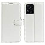 For Xiaomi Redmi Note 12 4G Litchi Texture PU Leather Wallet Anti-drop Shell Flip Stand Phone Case