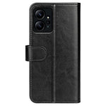 For Xiaomi Redmi Note 12 4G Crazy Horse Texture Drop-proof Phone Case PU Leather Wallet Flip Stand Cover