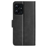 For Xiaomi Redmi Note 12 4G Calf Texture Shockproof Cover PU Leather Stand Wallet Phone Case