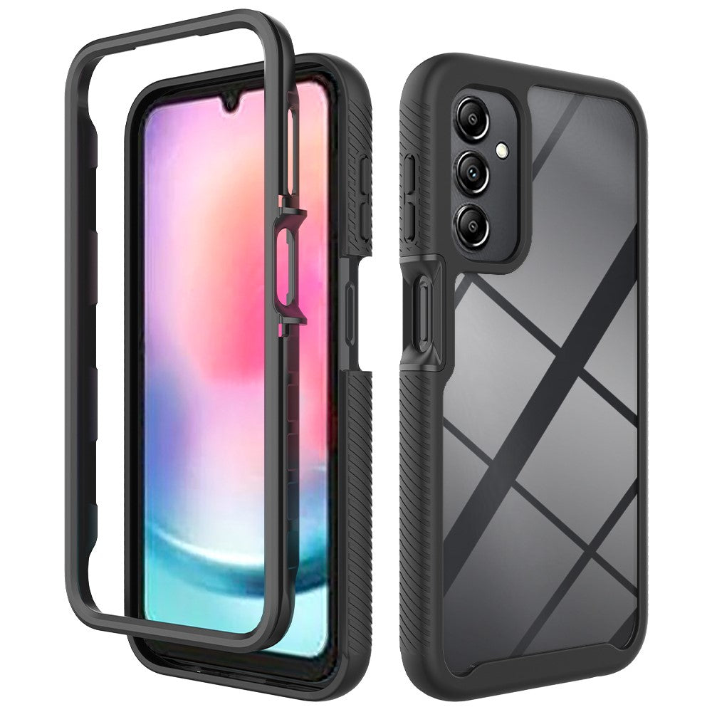 For Samsung Galaxy A24 4G (162.1 x 77.6 x 8.3mm) Anti-drop Cell Phone Case Acrylic+PC+TPU Phone Cover