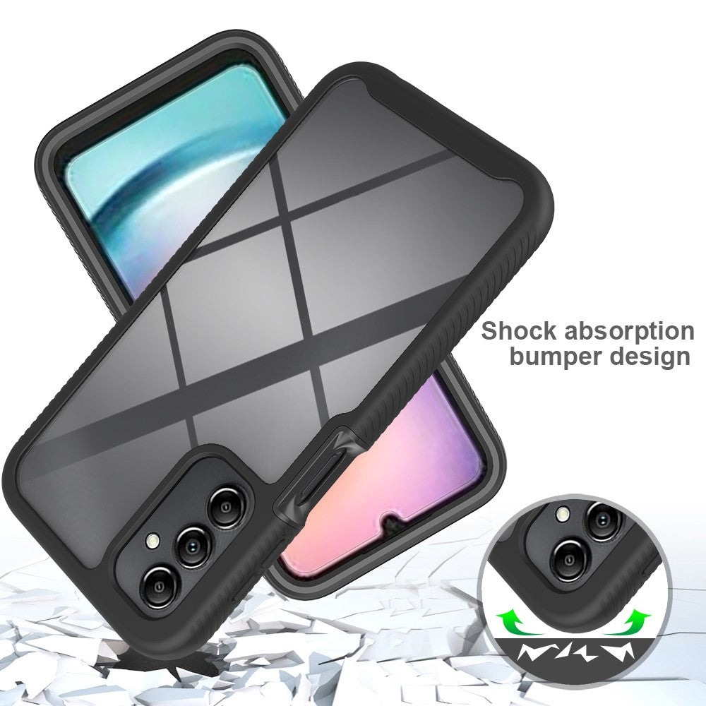 For Samsung Galaxy A24 4G (162.1 x 77.6 x 8.3mm) Anti-drop Cell Phone Case Acrylic+PC+TPU Phone Cover
