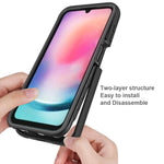For Samsung Galaxy A24 4G (162.1 x 77.6 x 8.3mm) Anti-drop Cell Phone Case Acrylic+PC+TPU Phone Cover