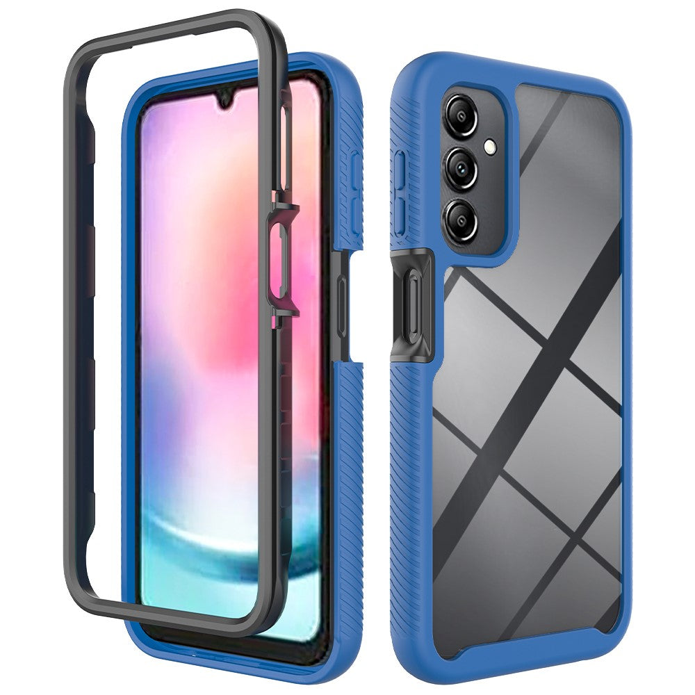 For Samsung Galaxy A24 4G (162.1 x 77.6 x 8.3mm) Anti-drop Cell Phone Case Acrylic+PC+TPU Phone Cover