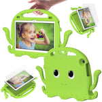 For Lenovo Tab M10 (Gen 3) Tablet EVA Case Cartoon Octopus Hand Grip Tablet Cover with Shoulder Strap