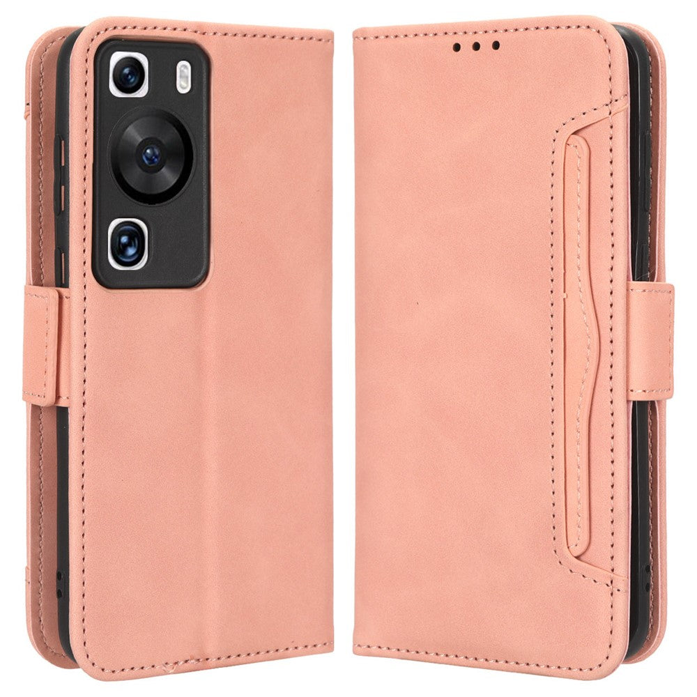 Huawei P60 Pro / P60 Flera Kortfack Lädermobilfodral mobilskal Plånbok Mobilskal