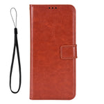 For Huawei P60 Pro / P60 Anti-Dust Crazy Horse Texture Wallet Phone Case PU Leather Phone Stand Cover
