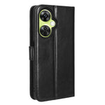 OnePlus Nord CE 3 Lite 5G / Nord N30 5G mobilfodral i läder, plånboksfodral med stativ, Crazy Horse Texture Phone Cover