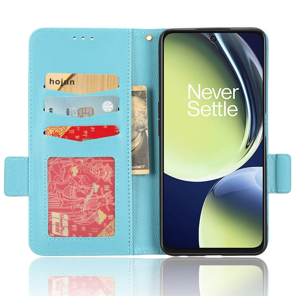 OnePlus Nord CE 3 Lite 5G / Nord N30 5G PU-läderfodral Litchitextur Plånboksfodral