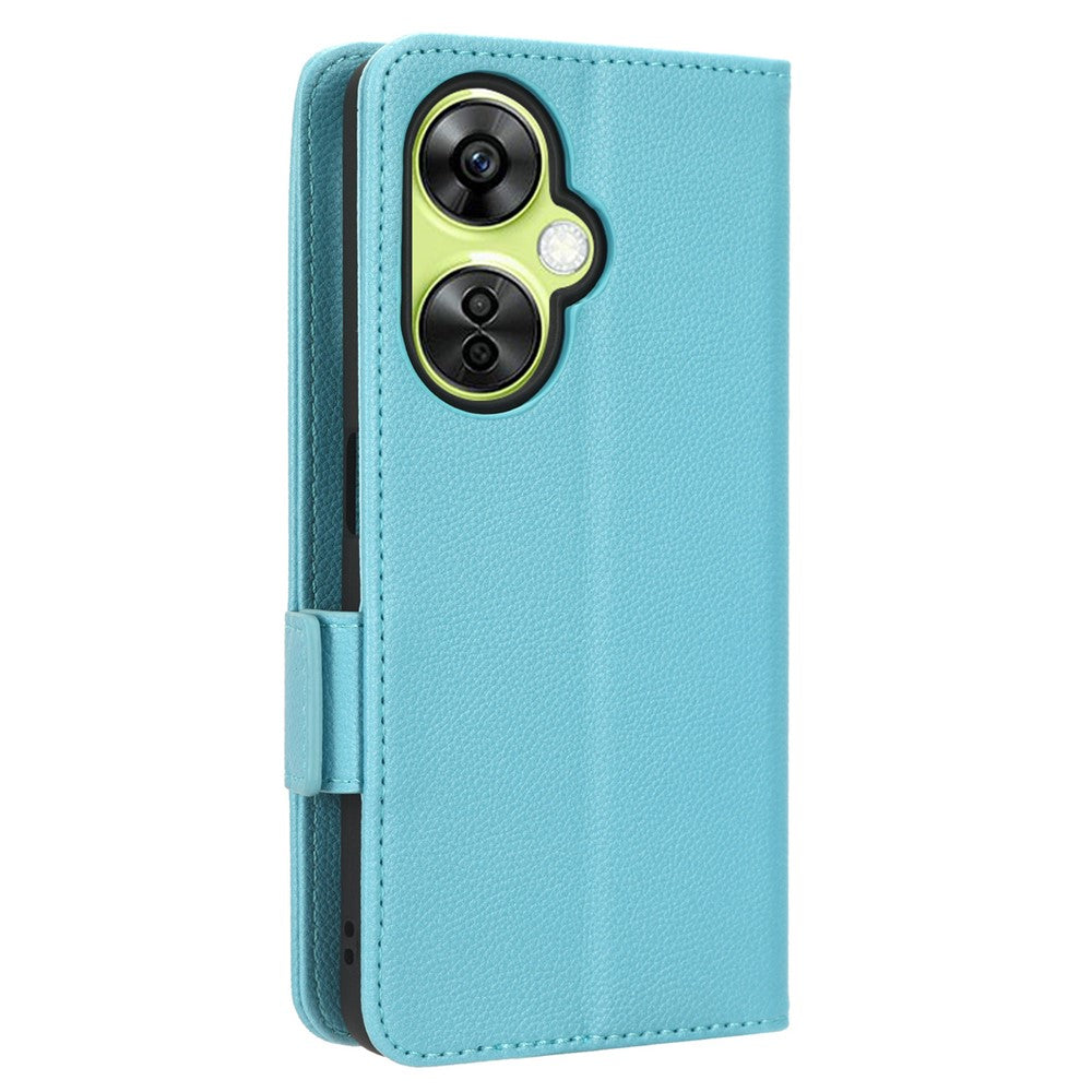 OnePlus Nord CE 3 Lite 5G / Nord N30 5G PU-läderfodral Litchitextur Plånboksfodral