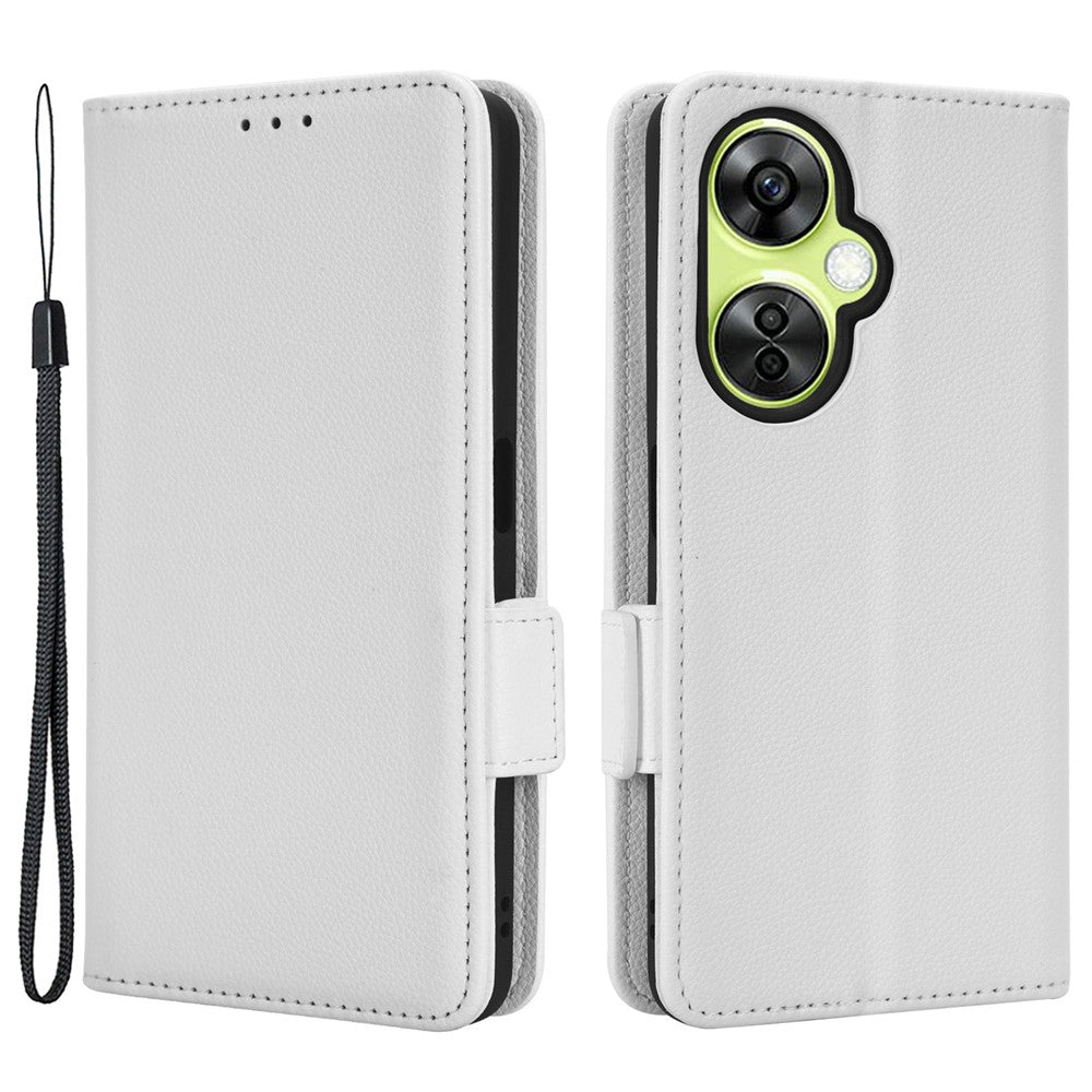 OnePlus Nord CE 3 Lite 5G / Nord N30 5G PU-läderfodral Litchitextur Plånboksfodral