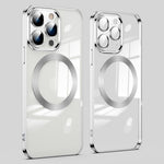 For iPhone 12 Pro Phone Case TPU Phone Back Cover Compatible with MagSafe
