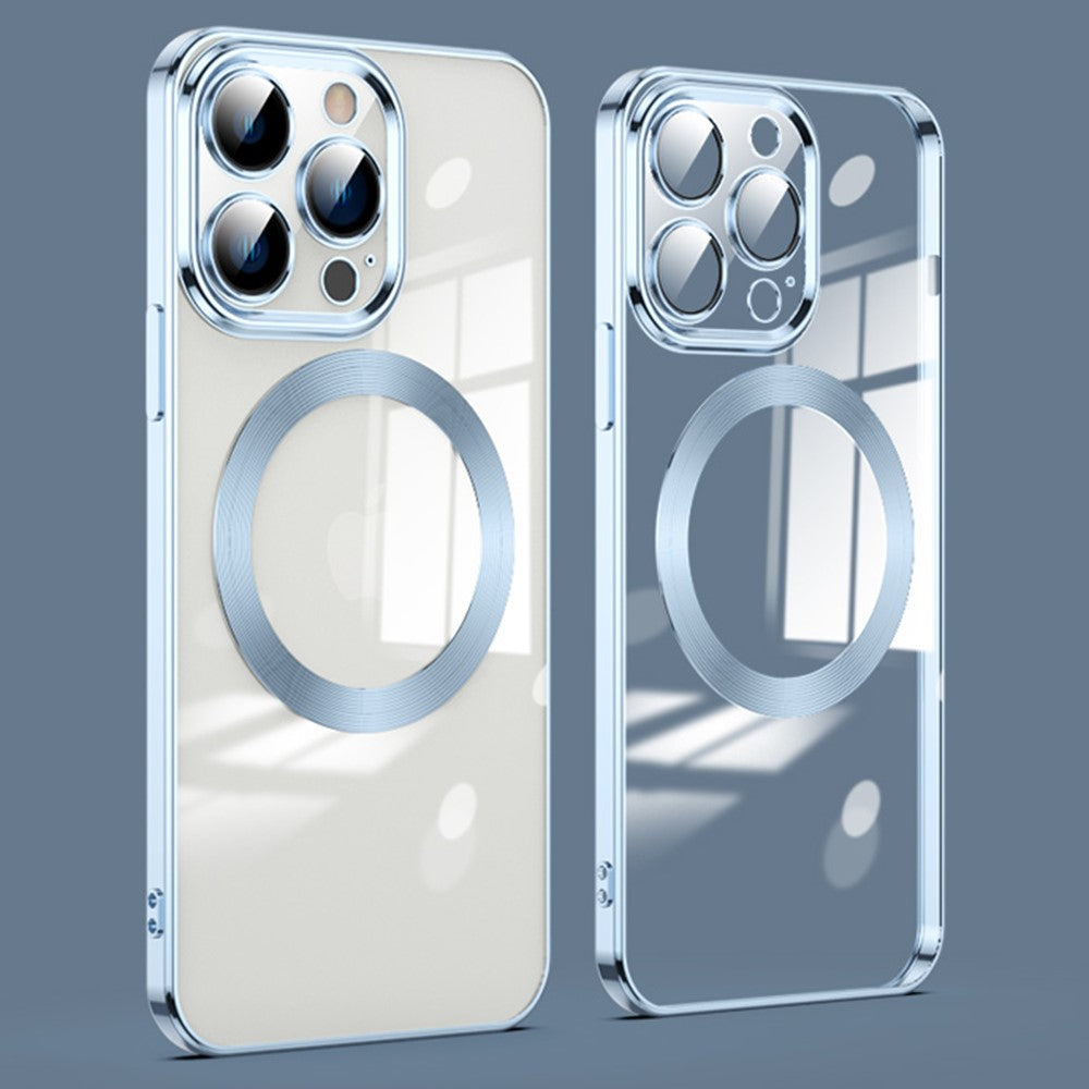 iPhone 11 Pro Max mobilskal TPU mobilbaksida kompatibel med MagSafe