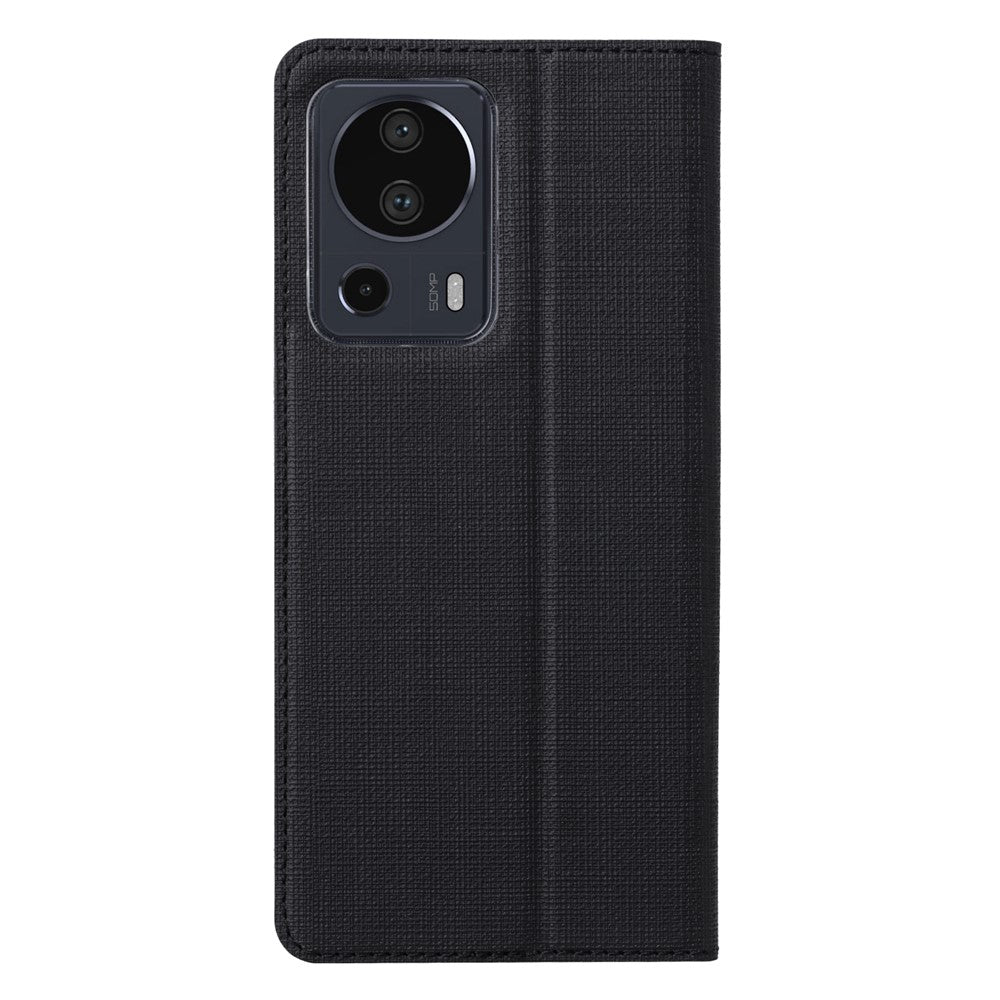 VILI DMX-serien för Xiaomi 13 Lite / Civi 2 5G PU-läderställ med korthållare, mobilfodral, mobilmobilskydd
