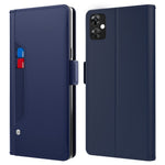OnePlus Nord CE 3 Lite 5G / Nord N30 5G PU-läder Korthållare Stativfodral Fallskyddande mobilskal med Spegel