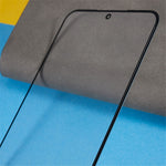 For Samsung Galaxy S23 S911 Front Screen Glass Lens + OCA Adhesive Replacement Parts (without Logo)