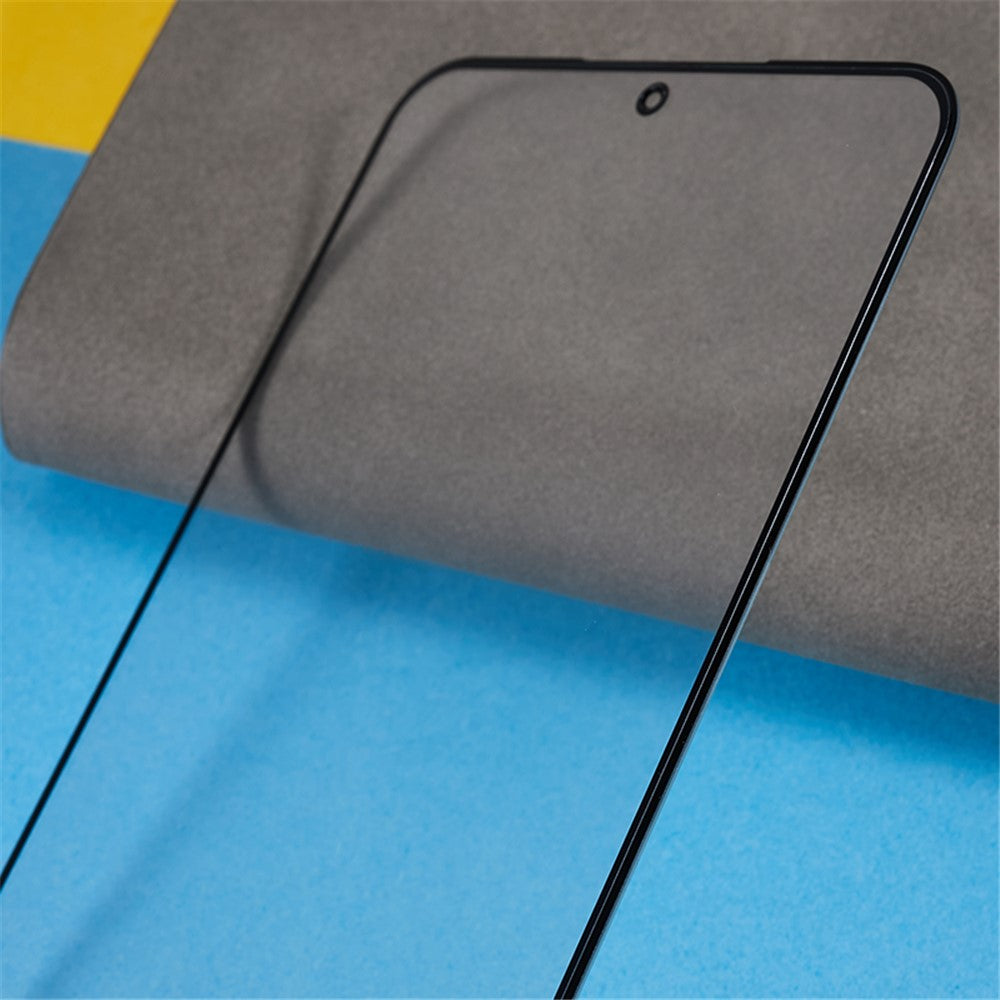 For Samsung Galaxy S23 S911 Front Screen Glass Lens + OCA Adhesive Replacement Parts (without Logo)