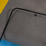 For Samsung Galaxy S23 S911 Front Screen Glass Lens + OCA Adhesive Replacement Parts (without Logo)