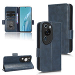 Huawei P60 Art PU-läder+TPU mobilmobilskal med tryckt triangelstativ, plånboksskal