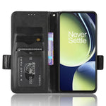 OnePlus Nord CE 3 Lite 5G / Nord N30 5G mobilskal Präglat Triangel Stativ Plånbok PU Läderfodral
