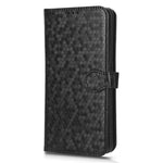 PU Leather Cover for Oppo Find X6 Pro Dot Pattern Imprinted Wallet Phone Case with Stand