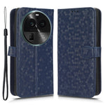 PU Leather Cover for Oppo Find X6 Pro Dot Pattern Imprinted Wallet Phone Case with Stand