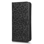 Stötsäkert fodral i PU-läder med prickmönster och plånbok för Huawei P60/P60 Pro