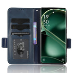 Shockproof PU Leather Phone Case for Oppo Find X6 , Imprinted Triangle Stand Wallet Cover